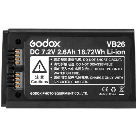 Акумулятор Godox VB26 (для V1, V860III) 1026389 фото