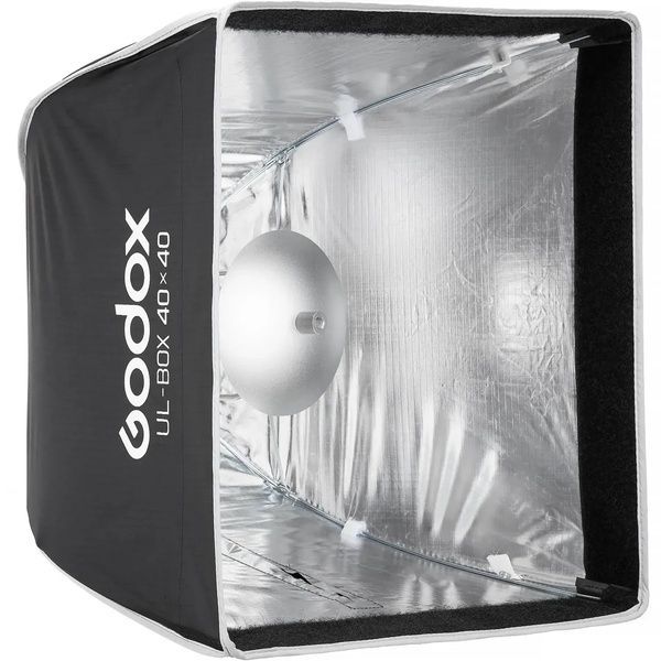 Набір студійних спалахів Godox MS300V Dual Box з софтбоксами 40х40см та стійками 2м 3027876 фото