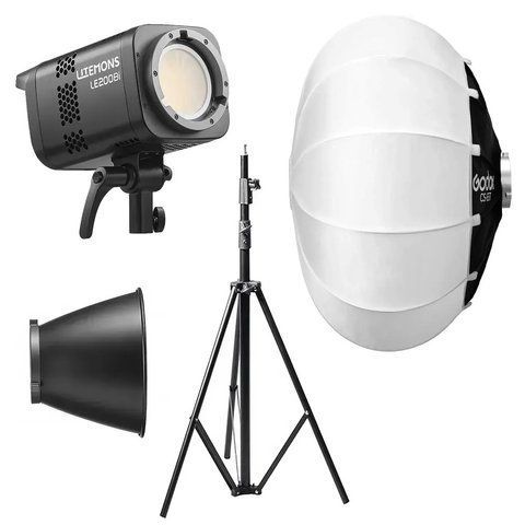 Набір постійного світла Godox LE200Bi Lantern Kit для Beauty та UGC-зйомки 3027345 фото