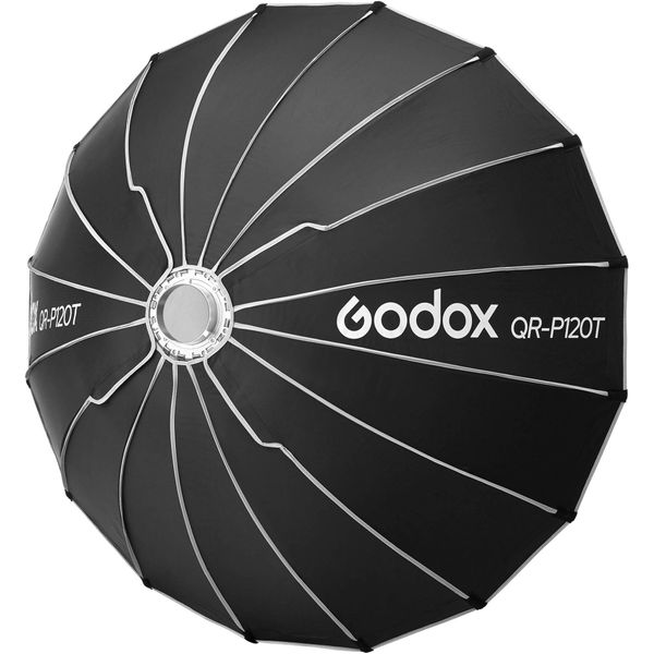 Софтбокс параболічний Godox QR-P120T 120 см швидкоскладний з сотами 1027804 фото