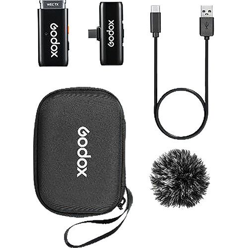 Бездротові мікрофони Godox WES2 Kit1 для смартфонів з USB-C 1027845 фото