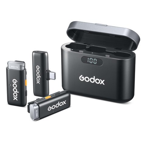 Бездротові мікрофони Godox WES2 Kit2 для смартфонів з USB-C 1027846 фото